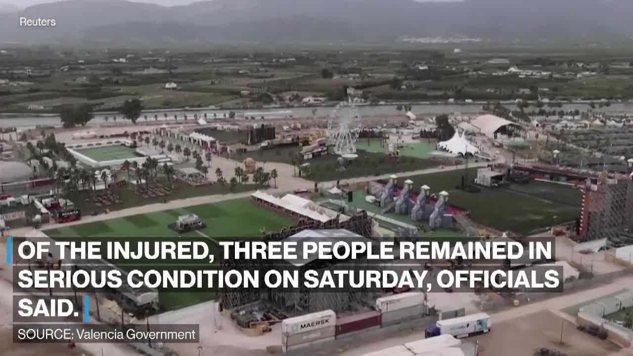 1 dead, over 20 injured at music festival in Spain