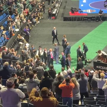 President Trump NCAA wrestling championship