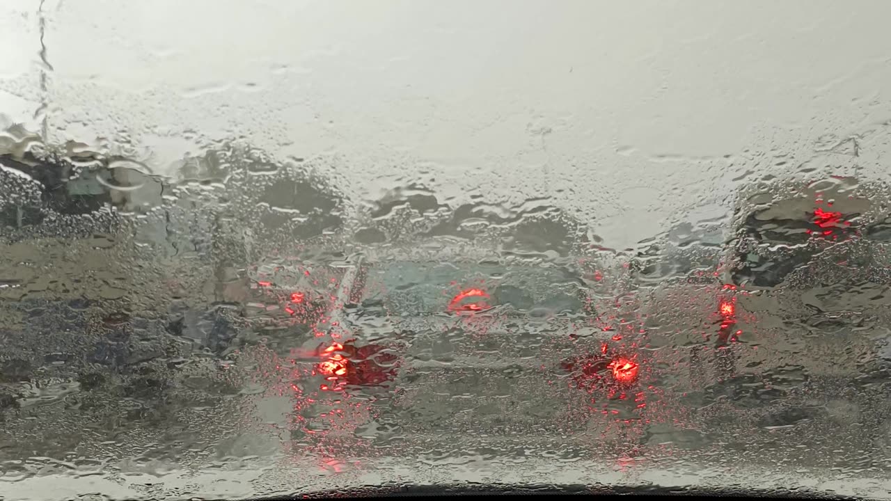 Sudden rain fall