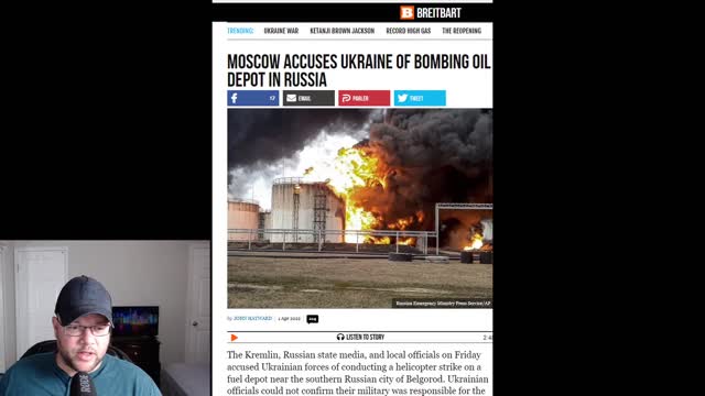 Did Ukraine Carry Out A Helicopter Airstrike On The Belgorod Fuel Depot In Russia? | My Analysis