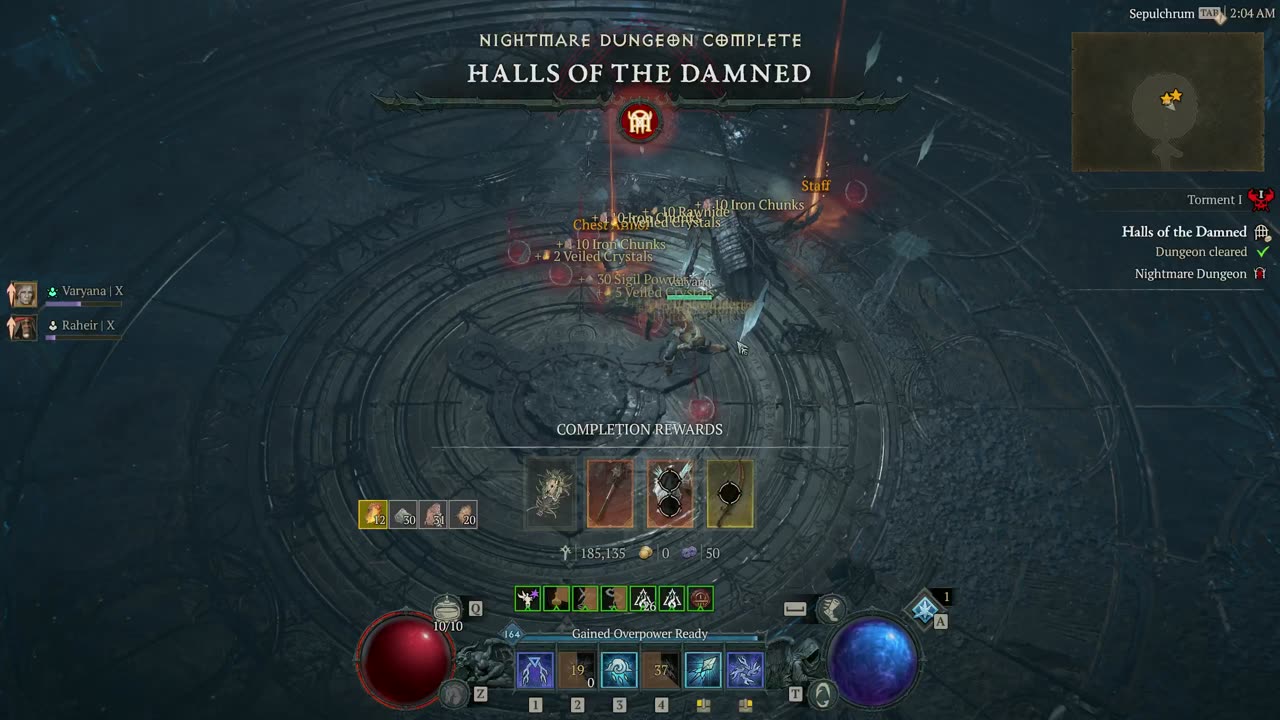 Diablo 4 - Halls of the Damned Nightmare Dungeon