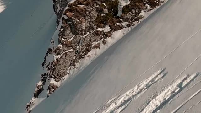 Double Backflip Drone Shot