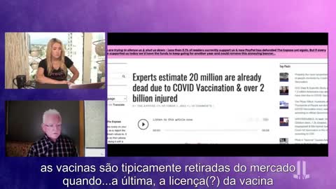 ⚠️☢️☣️Dr. Roger Hodkinson - 20 MILHÕES DE MORTES⚠️☢️☣️