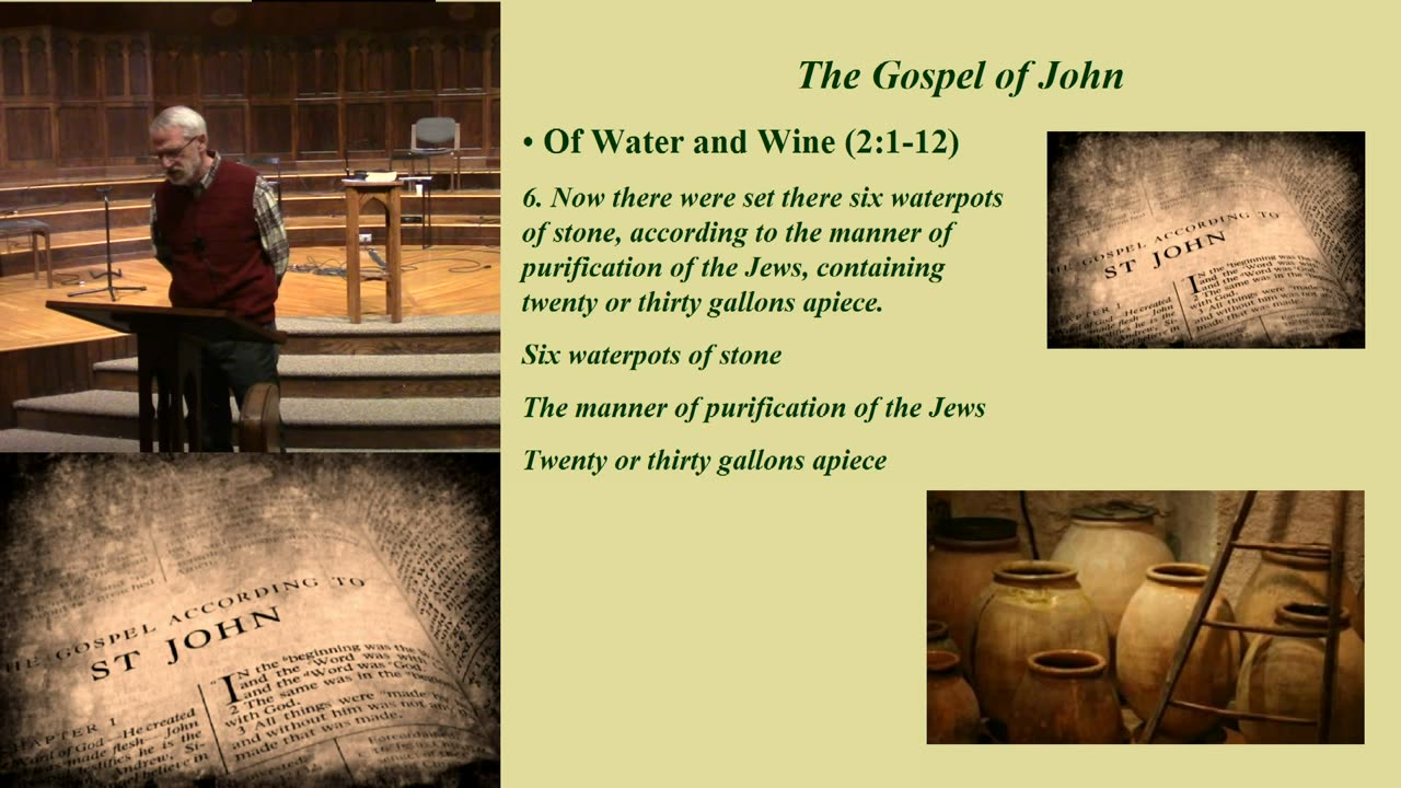 6. Of Water and Wine (John 2:1-12, 10/31/2022)