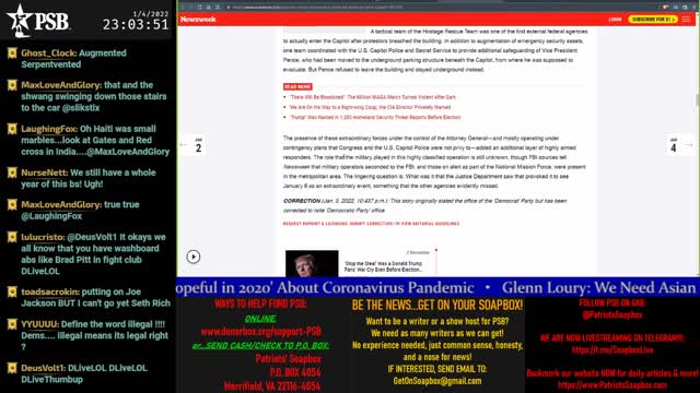 2022-01-04 22:00 EST - The MAGA Mullet Show: with MagaSwaga