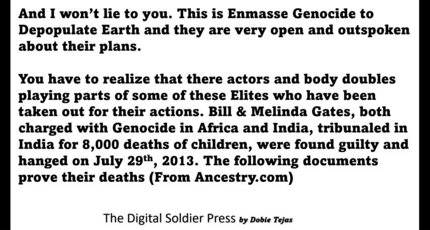 Be aware of the Gates Foundation