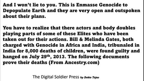 Be aware of the Gates Foundation