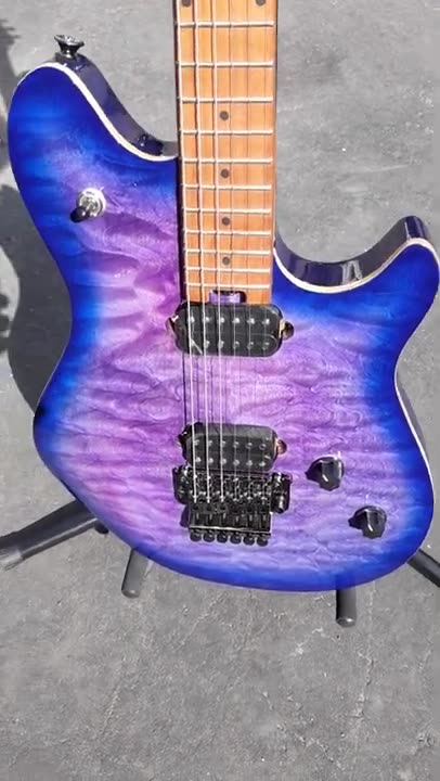 Eddie Van Halen Wolfgang In Northern Lights Quilt
