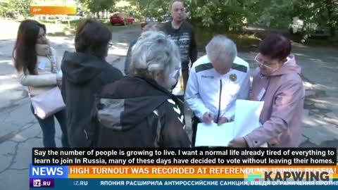 Residents of Donbass About Their Expectations From The Referenda [EN Subtitles] 9-23-2022