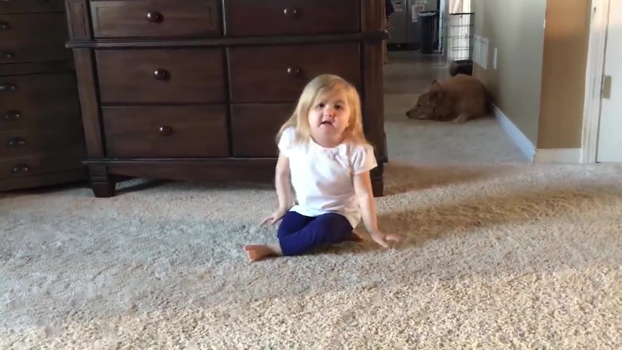 Beautifull Little Girl Dance | Baby Baby |