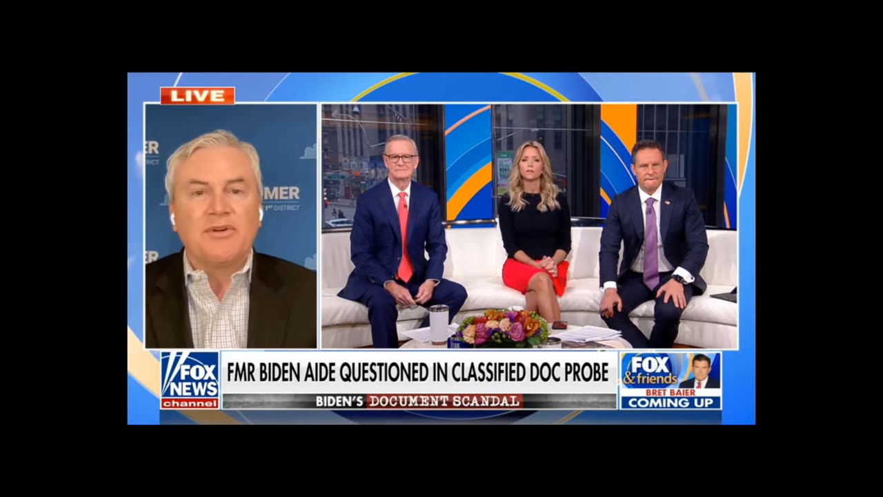 Representative James Comer on Fox & Friends 4/5/23