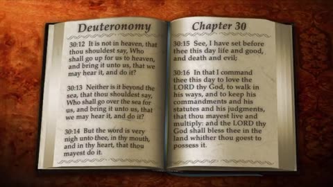 KJV Bible The Book of Deuteronomy ｜ Read by Alexander Scourby ｜ AUDIO & TEXT