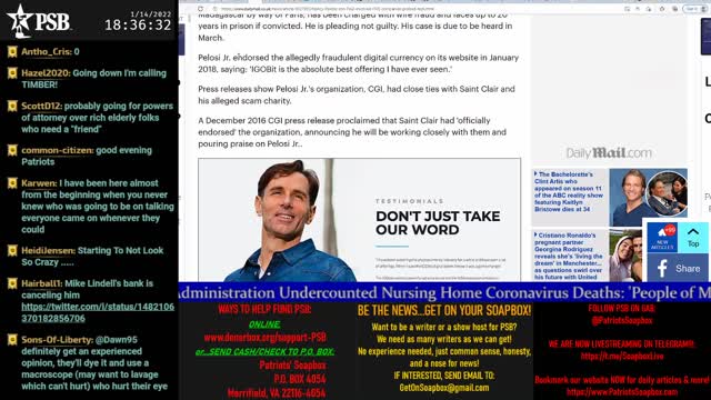 2022-01-14 17:33 EST - Freedom Rings: with Pamphlet Anon
