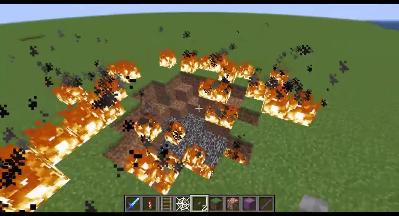 A huge fireball VS 400 tiny fireballs