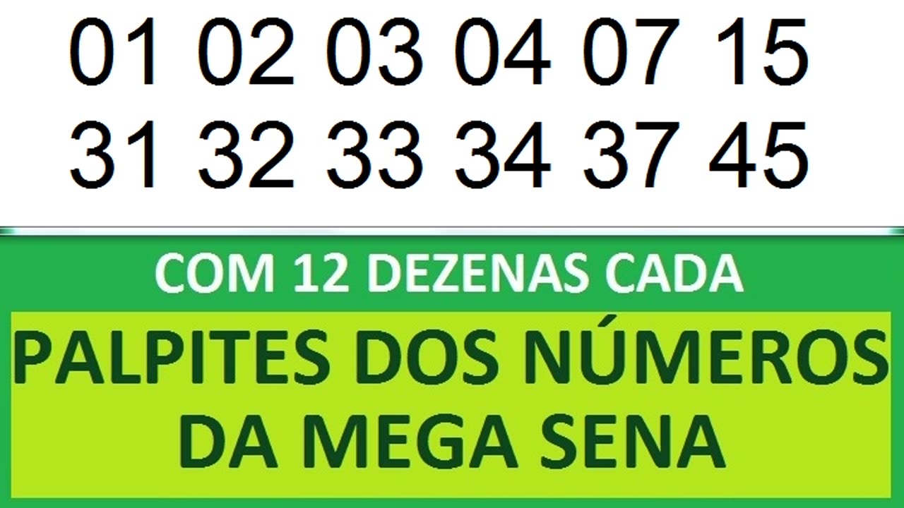 PALPITES DOS NÚMEROS DA MEGA SENA COM 12 DEZENAS ab aab aaab aaaab aaaaab aaaaaab aaaaaaab aaaaaaaab