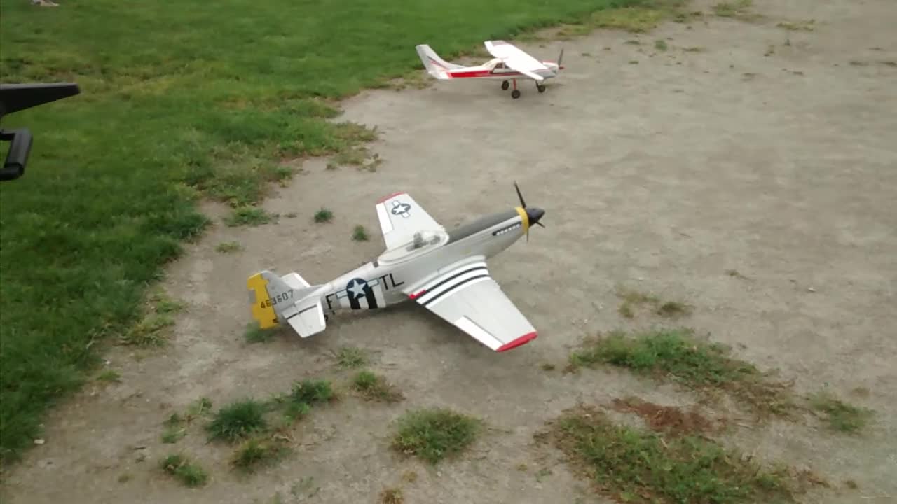 RC P-38 Sudden Loss of Power Milner Park Langley, B.C.