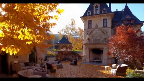 Autumn chateau