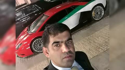 selfie with luxury cars