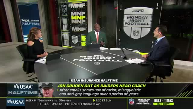 ESPN's Liberal take on the Jon Gruden NFL email scenario