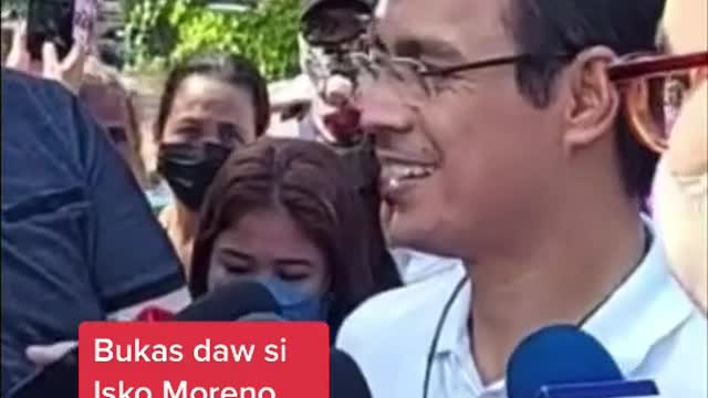 Bukas daw siIsko Morenona kuhanin siLeni Robredo...