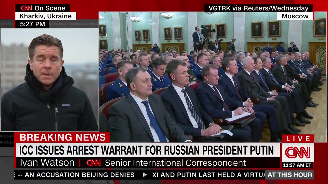 Putin can't be arrested in USA because the country doesnt recognise ICC just like Putin