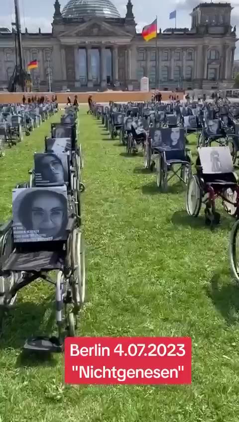 Berlin, Germany, the 4th of July 2023, "Nichtgenesen"