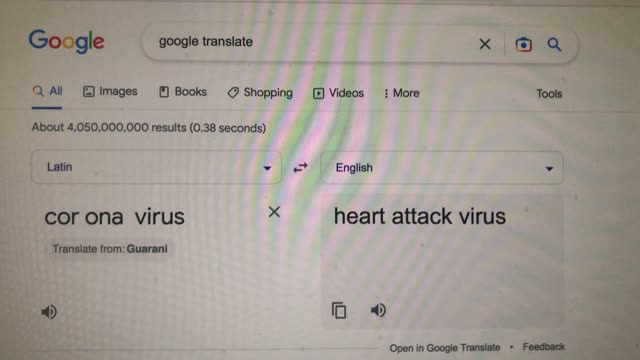 type COR ONA VIRUS into google now... "heart attack virus" lucifer is one cunning a-hole