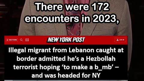 Migrant Caught at Border Admitted He’s a Hezbollah Terrorist, Came to Take Action in NY