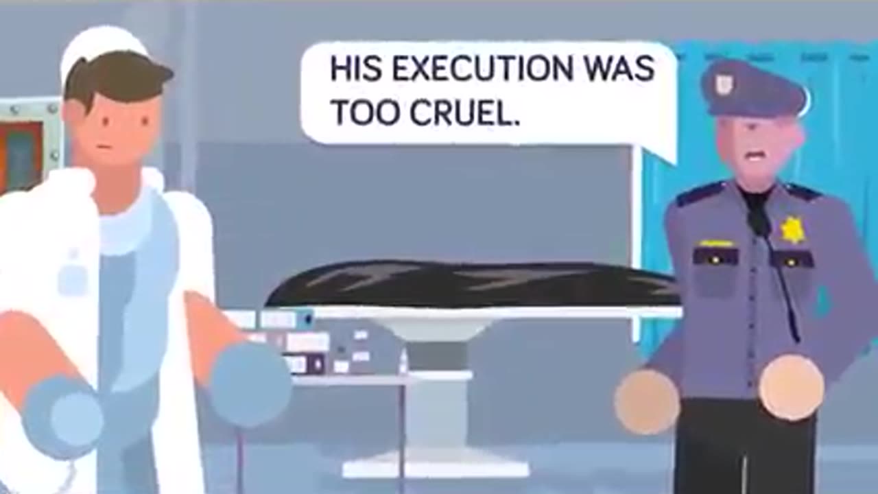 What last hour on death row looks like.