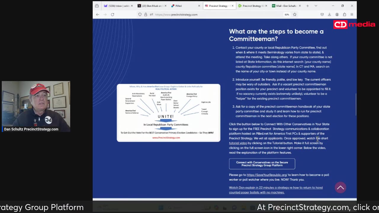 Precinct Strategy How to change government. Dan Schultz February 19 2024