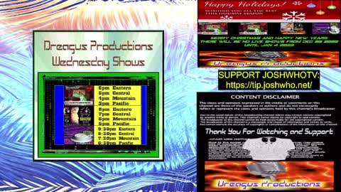 DREAGUS PRODUCTIONS RADIO SHOWS YEAR END 2022