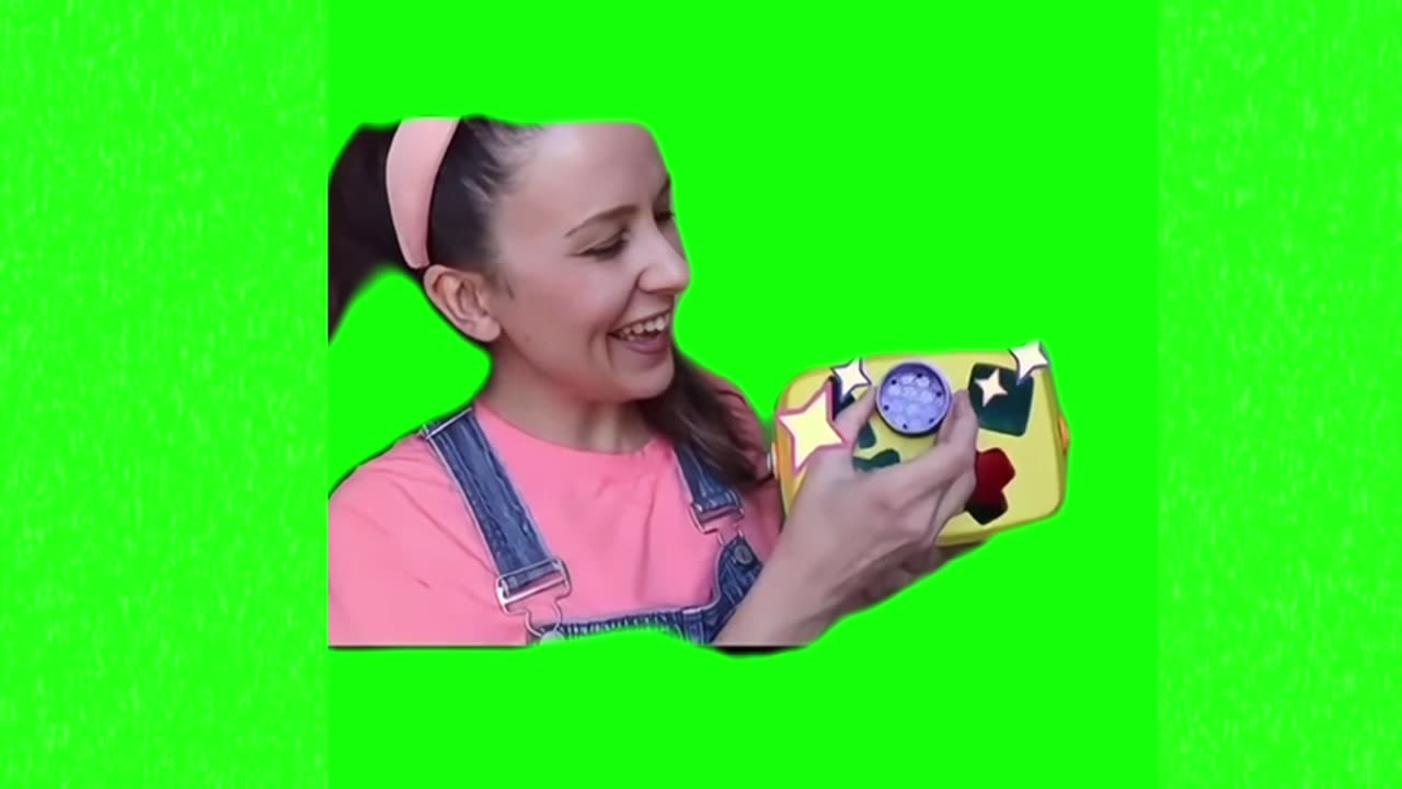 Ms.Rachel Put it in meme green screen