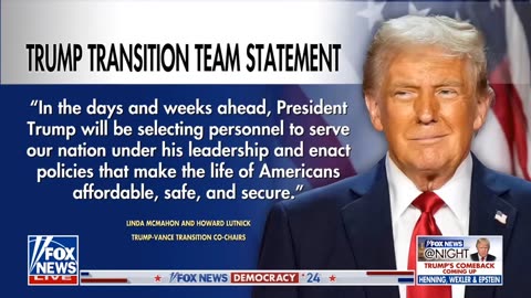 Fox News at Night 11/6/24 FULL END SHOW | FOX BREAKING NEWS TRUMP November 6, 2024