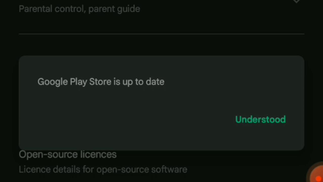 Update Playstore Now