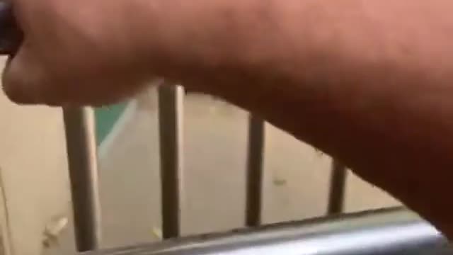 Rushed evacuation