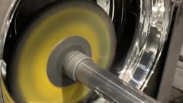 Automobile wheel hub polishing # repair