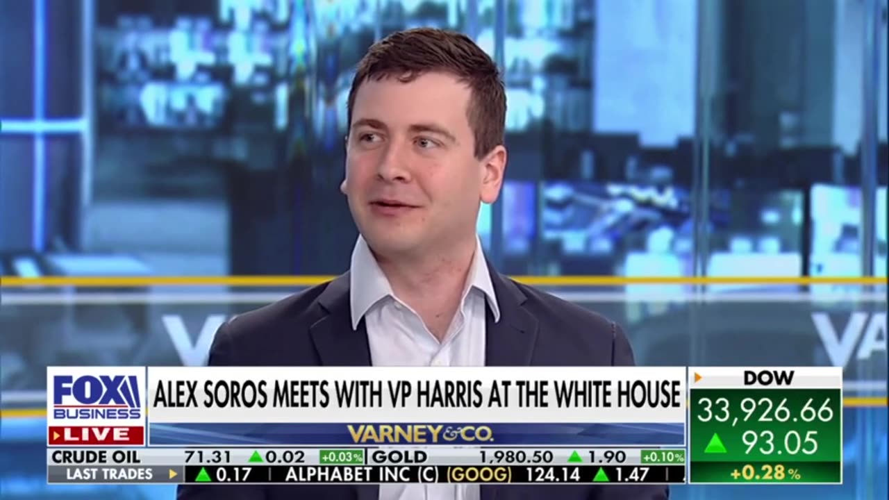 George Soros' Son Boasts About Meeting With VP Harris