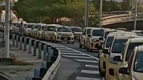 Paro de taxis en Crespo