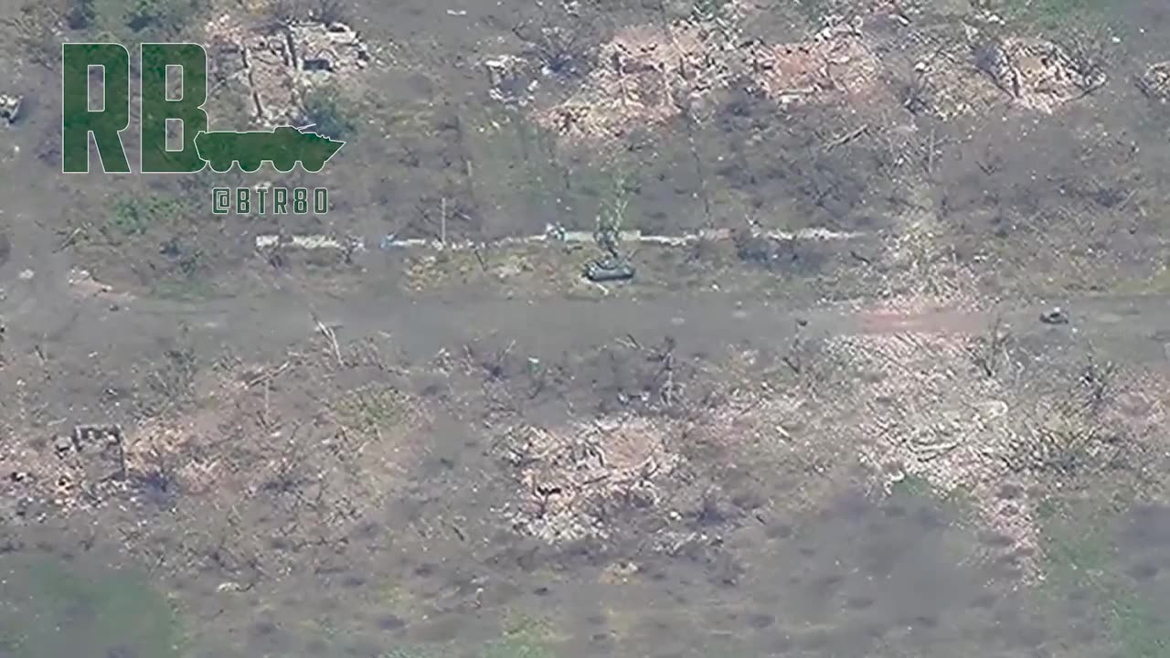 Destruction of another M2A2 Bradley infantry fighting vehicle