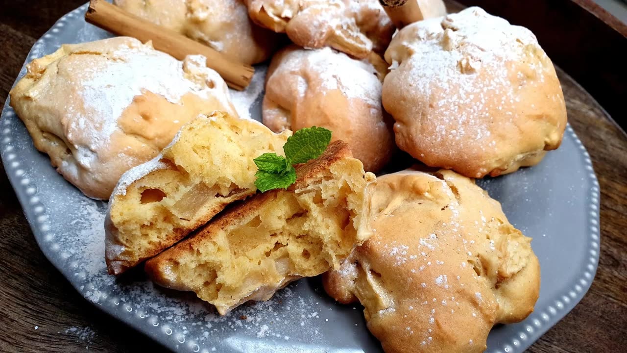 Soft Apple Cookies! They will disappear in 1 minute! Easy recipe!