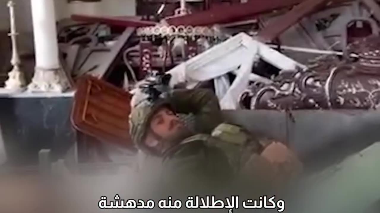 “Israeli” soldier shares video from Lebanon