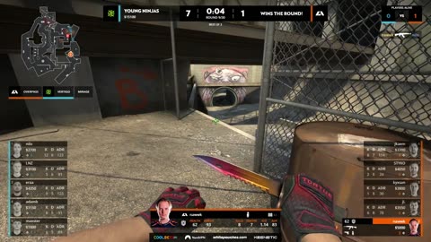 nawwk - 1vs5 clutch (T - pre-plant situation)