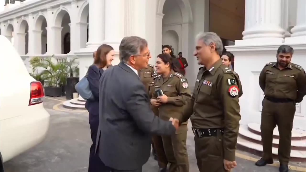 first visit of any American Ambassador to the Central Police Office in the history of Pakistan..!!!