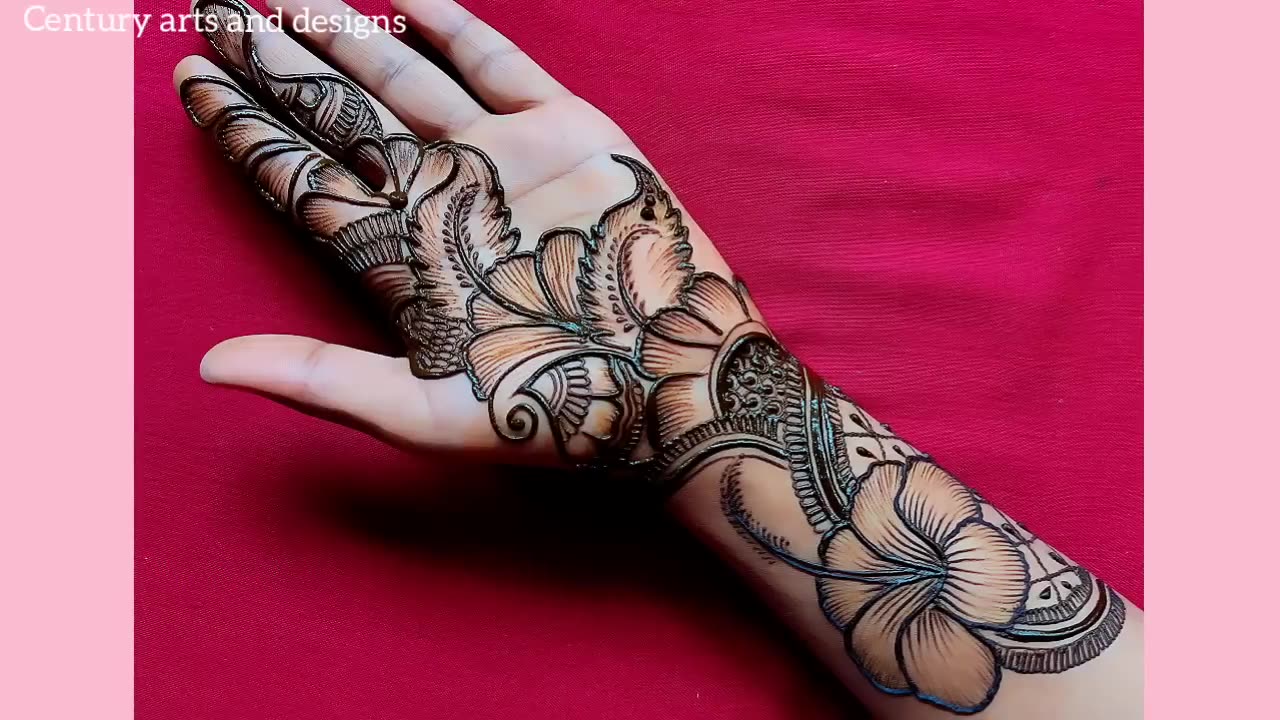 New stylish & beautiful mehndi design - easy mehndi design - simple mehndi design - Mehndi design.