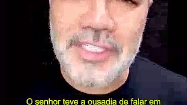 O Pastor/Deputado Marcos Feliciano agradecer Bolsonaro.