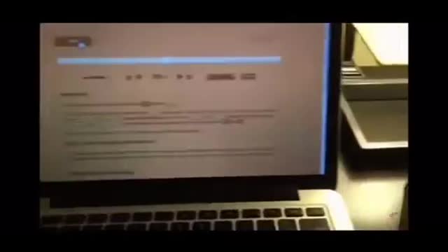 Video of purported portal
