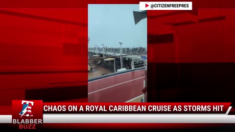 Chaos On A Royal Caribbean Cruise As Storms Hit