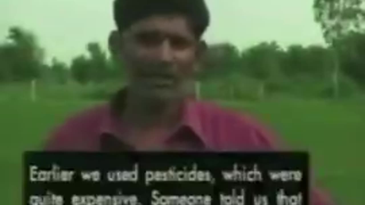 Drink your pesticide