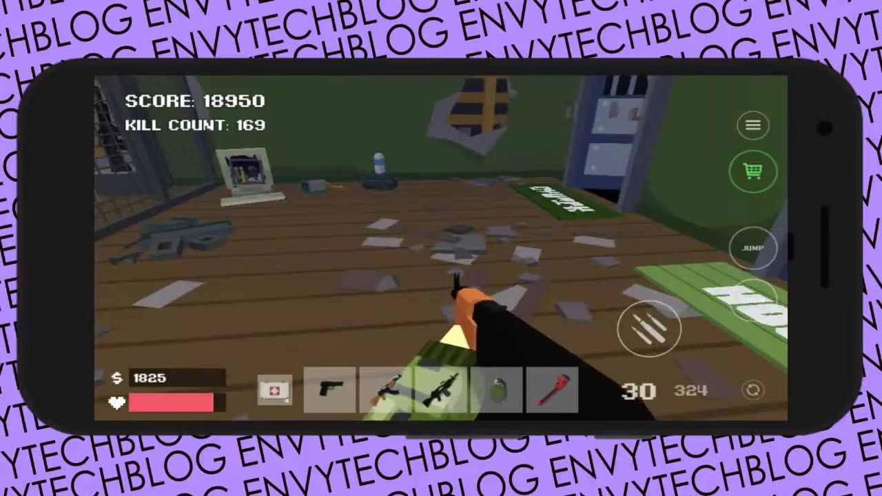 Pixel Combat Zombie Strike Android Gameplay Part II with [CC] Commentary