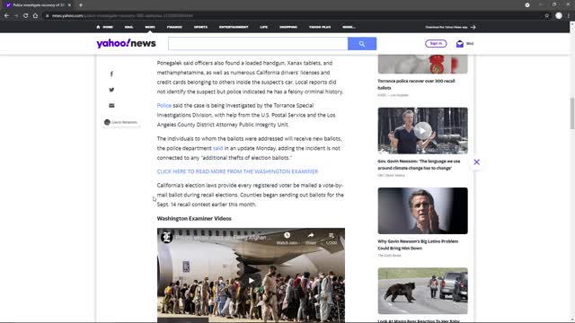 300 Mail-in-Ballots Found in Car